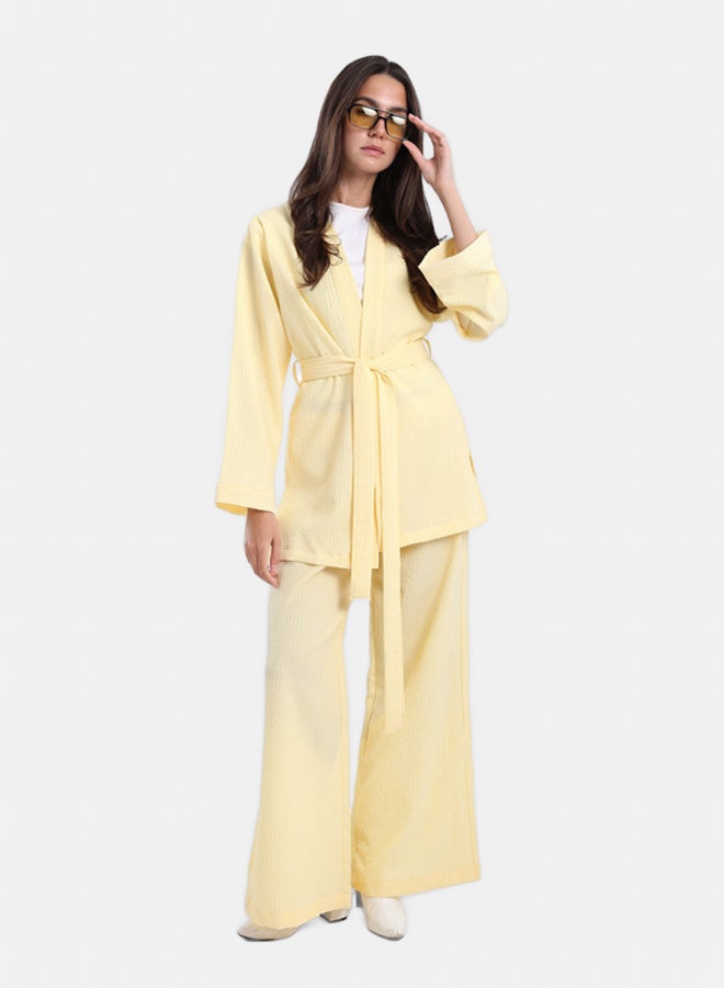 Carina Comfy Striped Wide Leg Pants - Image 5