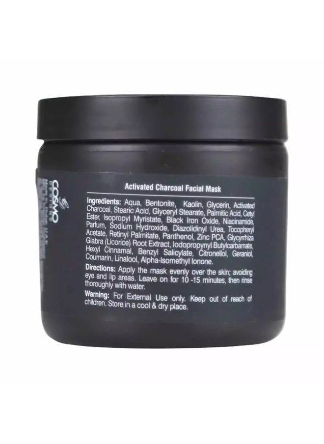 COSMO Cosmo Activated Charcoal Facial Mask- 200 gm  - Image 3