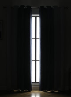 Sharpdo 2-Piece Set Of Full Blackout Curtains For Family Bedroom High-Precision Gradient Line Printing Curtains (Excluding Curtain Rods)  - Image 3