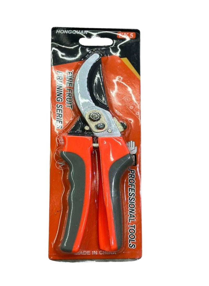 مقص شجر احترافي من فولاذ SK-5 – حاد وقوي لتقليم الأشجار والنباتات بسهولة – قبضة مريحة واستخدام عملي – موديل AS-43