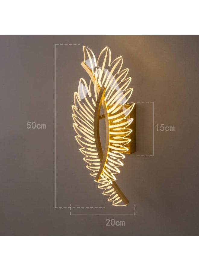 يوكاندل ابليك جداري مودرن إضاءة صفراء ذهبي - Image 4