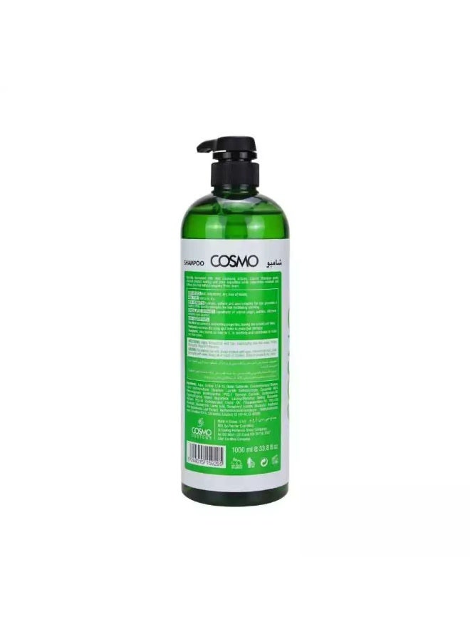 Cosmo Soothing and Hydrating Aloe Vera Shampoo 2X Hydration Boost- 1000ml - Image 3