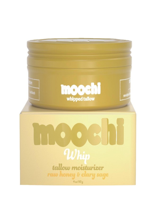 MOOCHI شحم البقر للبشرة - بلسم عضوي 100% من لحم العشب المخفوق مع عسل الزهور الجبلية النادرة، كريم مرطب طبيعي لتغذية ترطيب البشرة - Image 1