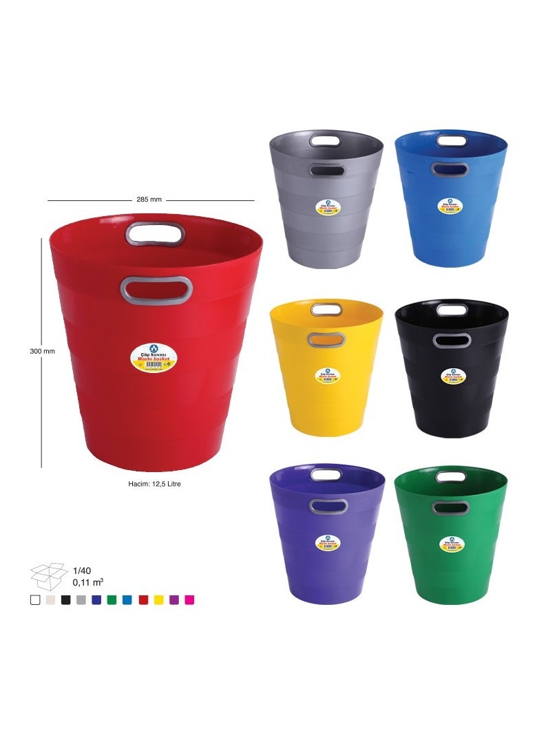 ARK Dustbin multicolor 5L 