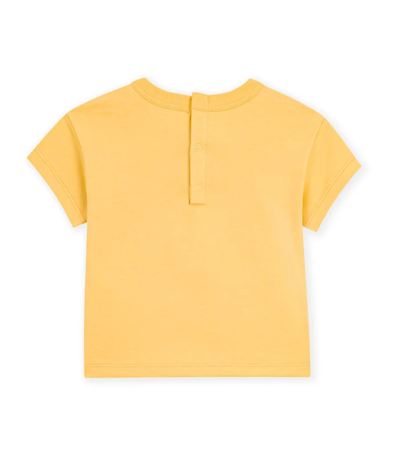 بيتي باتو Babies' Plain Short-Sleeved Patterned Cotton T-Shirt