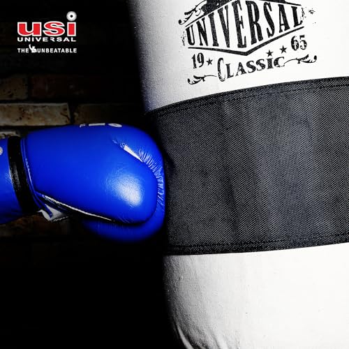 USI UNIVERSAL Boxing Punching Bag, 626C Classic Tough Canvas 4 Feet UnFilled Boxing Bag, Kickboxing Punching Bag with Hanging Chain Combo, Heavy 20oz Canvas Material for Men & Women - Image 2