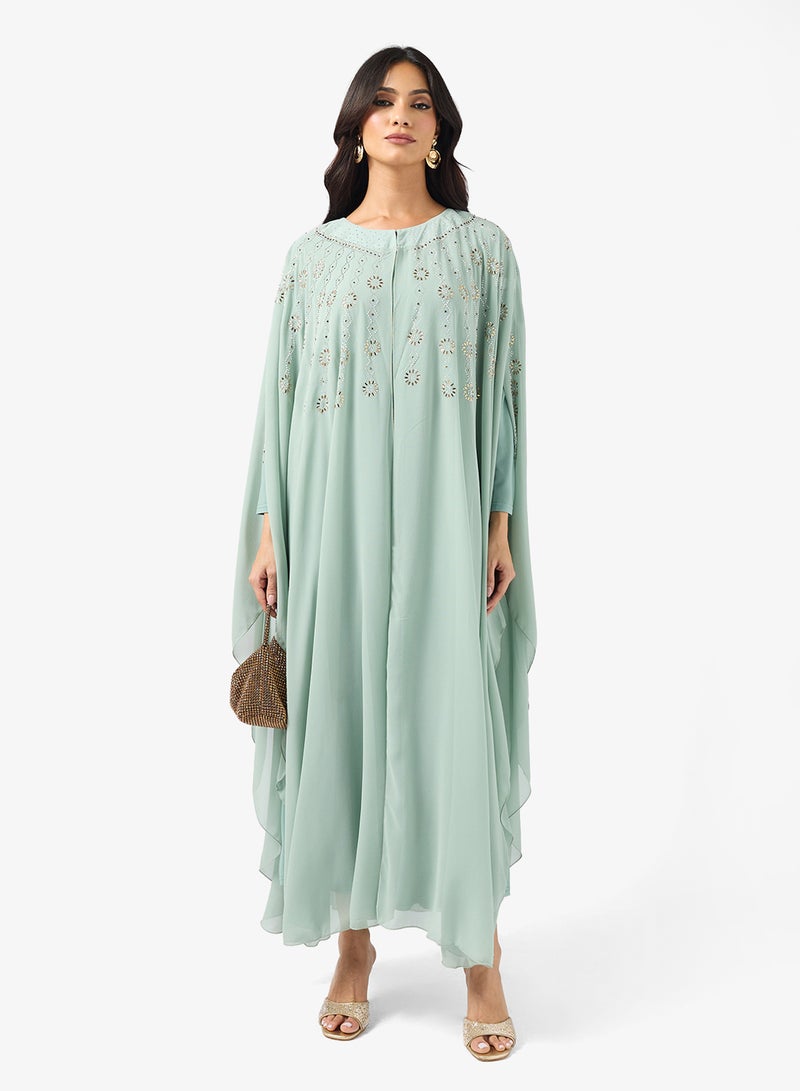 Khizana Embellished Kaftan - Image 1