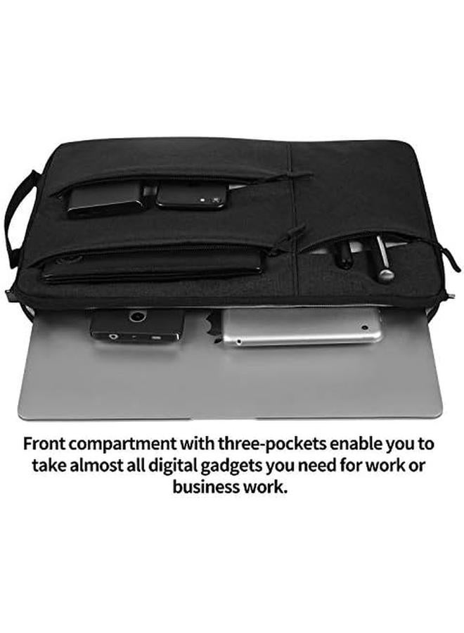 erorex Drawing Tablet Case Carrying Bag With Artist Glove Graphics Tablet Storage Sleeve Compatible For Xp Pen Deco 01 Star 03 Ugee M708 Gaomon M106K Huion H950P Hs610(Black)  - Image 3