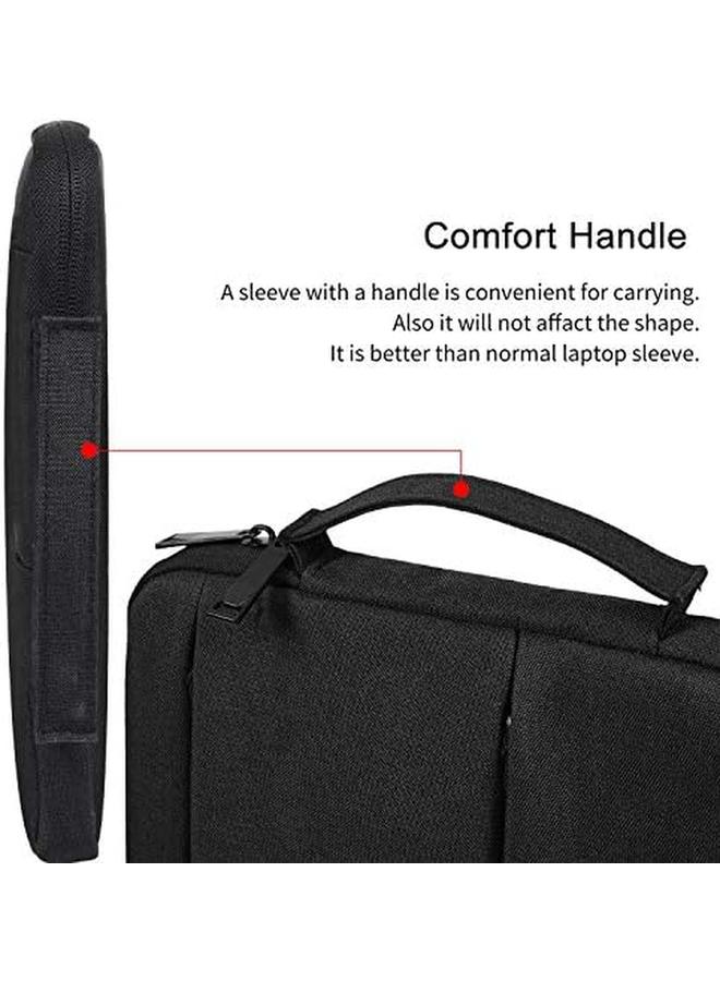 erorex Drawing Tablet Case Carrying Bag With Artist Glove Graphics Tablet Storage Sleeve Compatible For Xp Pen Deco 01 Star 03 Ugee M708 Gaomon M106K Huion H950P Hs610(Black)  - Image 5