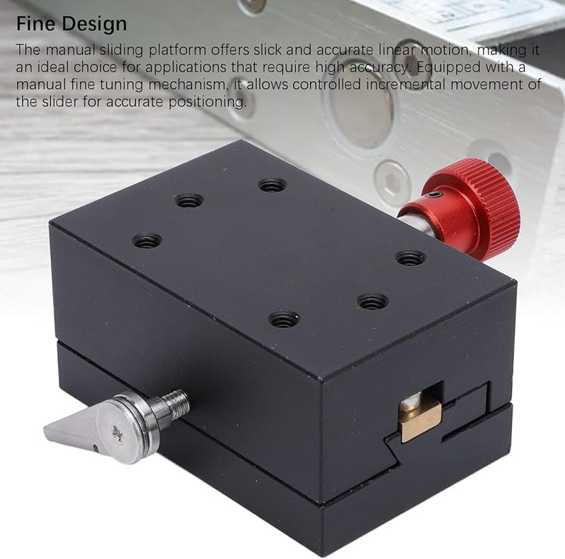 منصة الحركة الخطية اليدوية من سبائك الألومنيوم لأعمال النجارة والنمذجة - Image 5