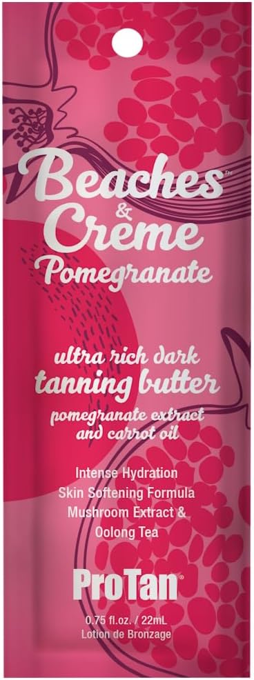 Pro Tan Beaches and Creme Pomegranate Ultra Rich Dark Tanning Butter 22ml