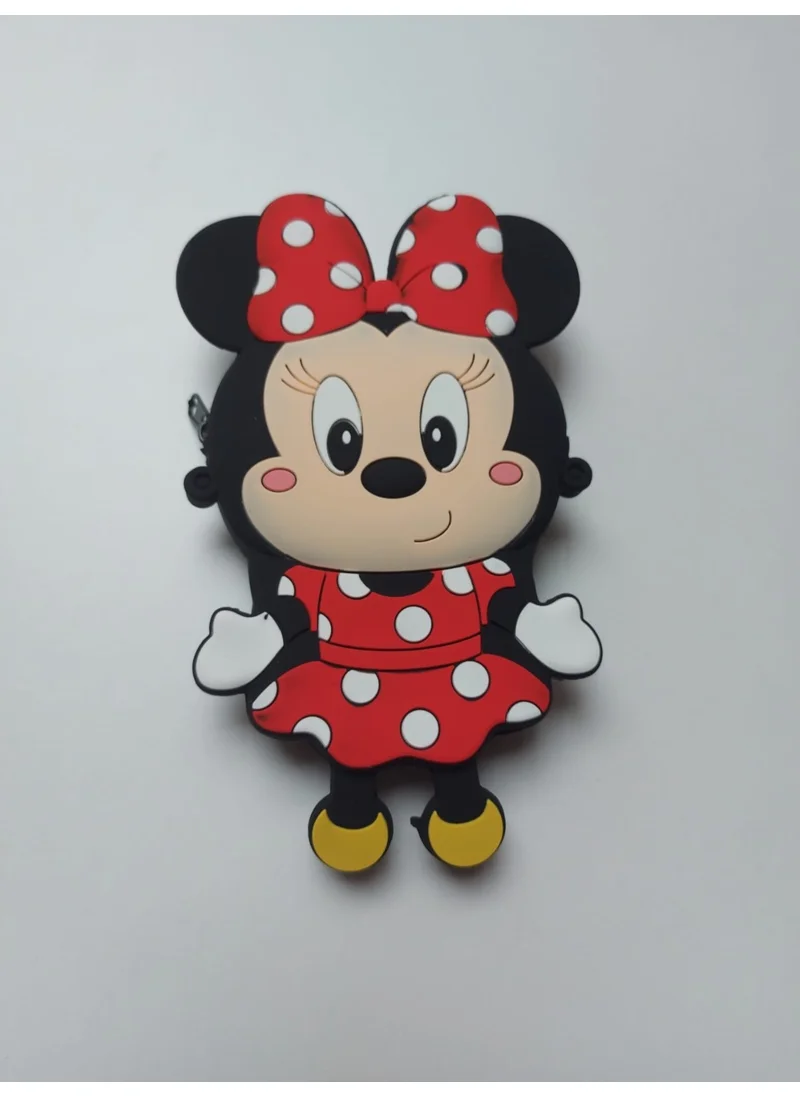 Maminka Minnie Mouse Figured Silicone Wallet Bag