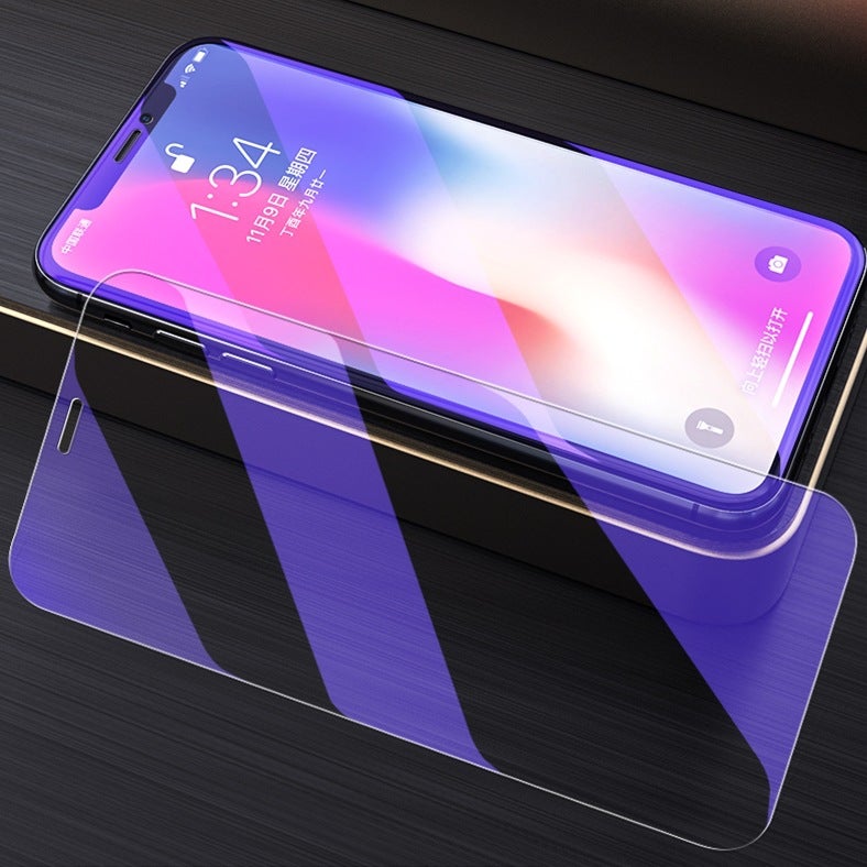 Premium Tempered Glass Screen Protector for Apple iPhone 17 Pro Max, 16, 15, 14, 13, 12, and 11 - Anti-Spy, Blue Light Filter, Full-Screen Coverage - Image 1