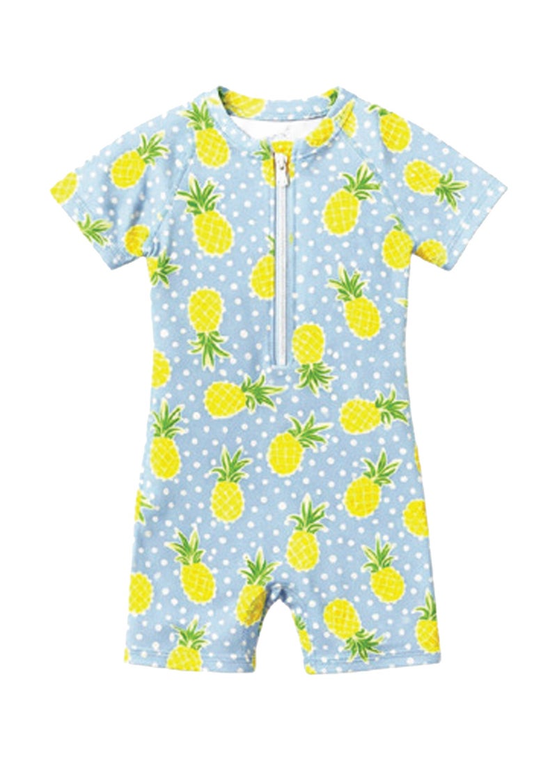 Onda Quick-Dry Stretch Lycra Swimsuit for Girls - Image 1