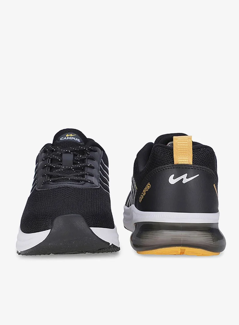CAMPUS Men Brace Memory Foam Lace-Up Air Capsule Pro-Blk-Mstd