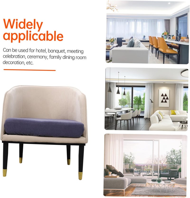 Efficiency boosted construction Amosfun Delicate Sofa Cushion Cover Elastic Design for Home Decor Deep Gray Non-Skid Slipcover Soft and Comfortable Protection for Pets for Living Room Use Upgraded general material - Image 3