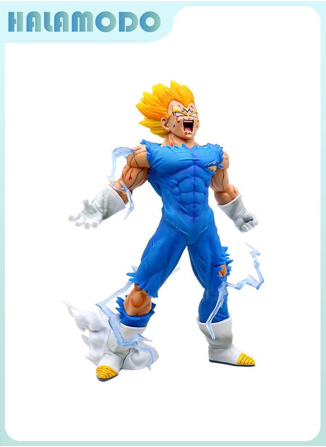 HALAMODO - Dragon Ball Super Saiyan Majin Self-destructive Vegito, 27.3 cm Figure, Ideal Birthday Gift and Captivating Desktop Decoration - Image 1