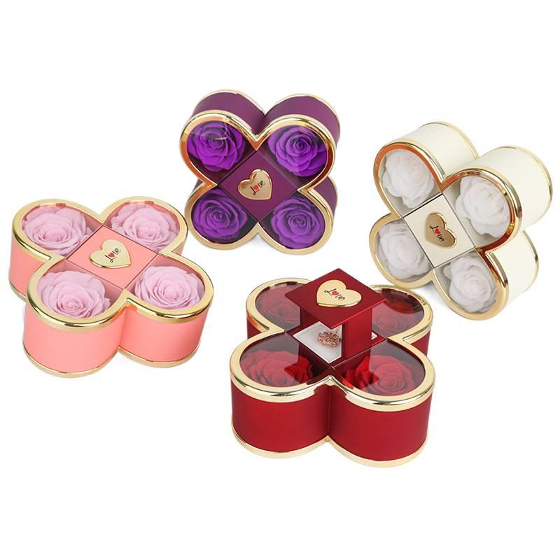 Jewelry Box Large Capacity for Rings and Necklaces Off White for Work and School - Image 4