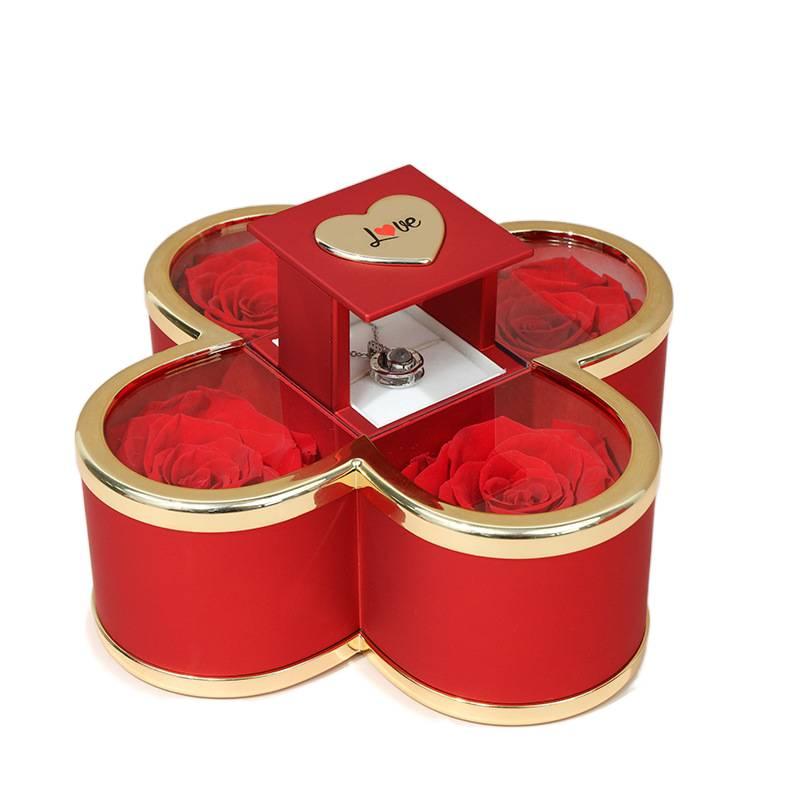 Jewelry Box Large Capacity for Rings and Necklaces Off White for Work and School - Image 2