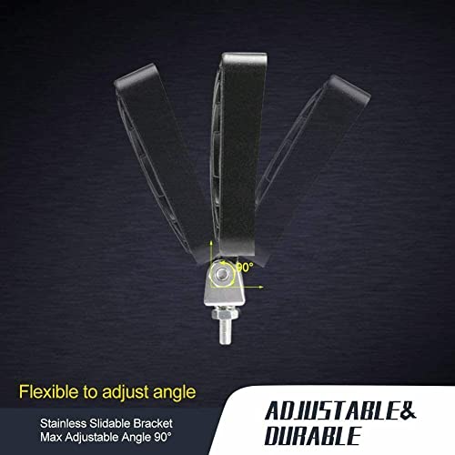 Turboo Led Light Bar, Turboo 10PCS 4inch 48W Led Work Light Square Spot Lights Off-road Lights Led lights for Trucks,Off-road Vehicle, ATV, SUV, UTV, 4WD, Jeep, Boat and More - Image 5