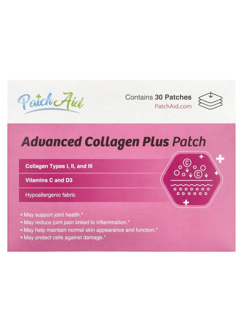 PatchAid Advanced Collagen Plus Patch , 30 Patches