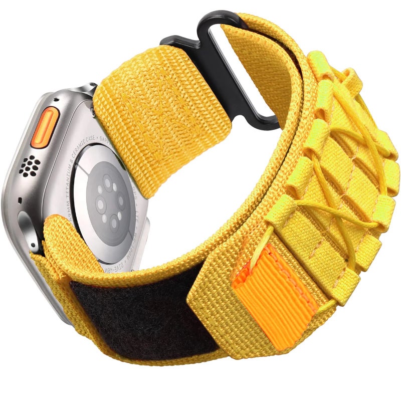 Bluejw Breathable Canvas Nylon Replacement Watch Strap for Samsung Galaxy Watch Active 2 / Gear S3 44mm 40mm and Huawei GT 2 / GT 3 Pro – Lightweight Comfortable Sports Band - Image 1