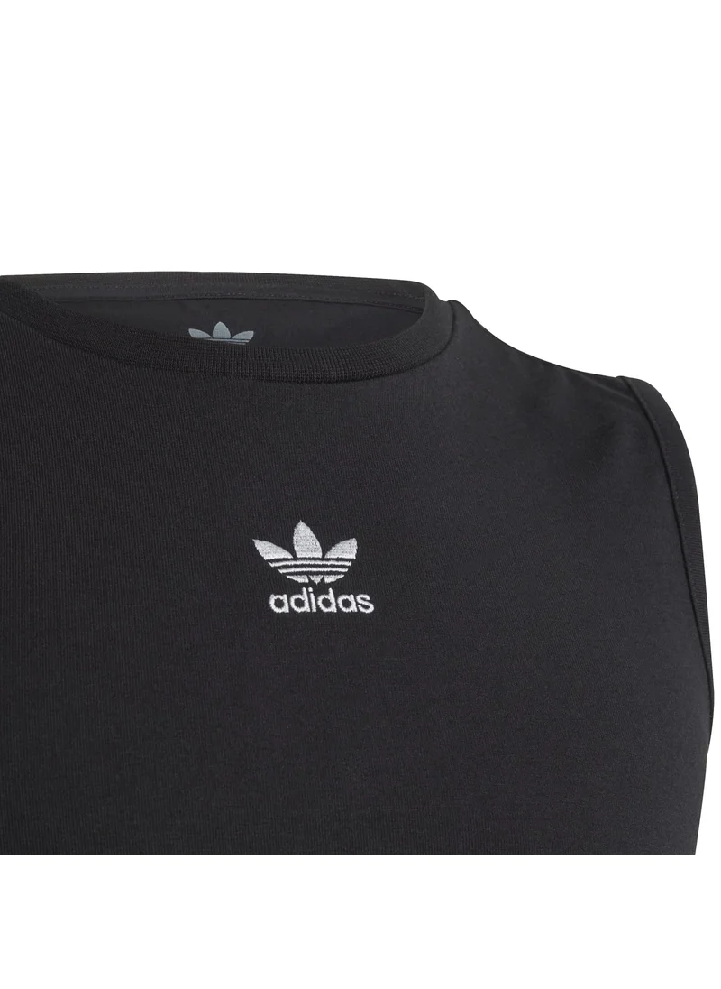 اديداس adidas CROP TANK TOP Black Originals Kids TOPS