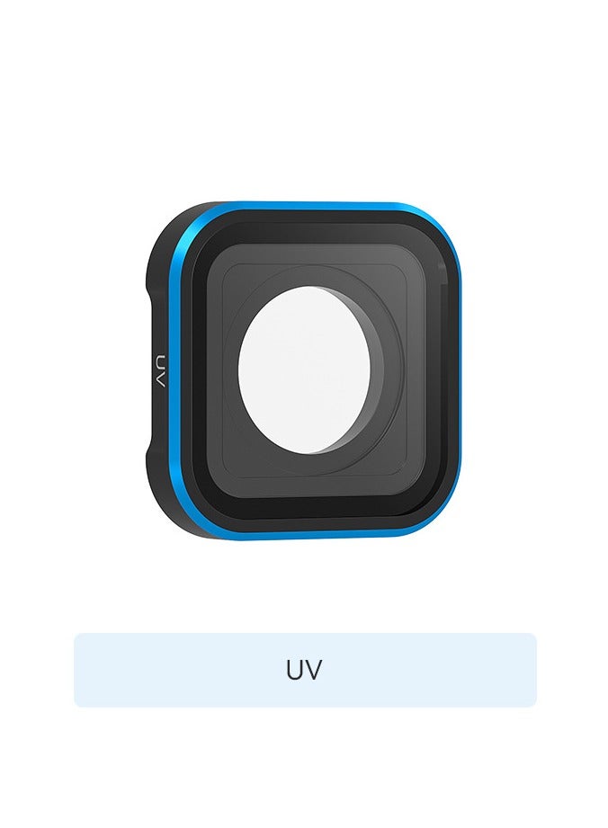 aMagisn UV Filter for GoPro Hero 13/12/11/10/9 – Waterproof Aluminum Alloy Frame, Rubber Seals, Scratch-Resistant 1.5mm Glass, Anti-Reflective Coating, Compatible Action Camera Lens Accessory - Image 1