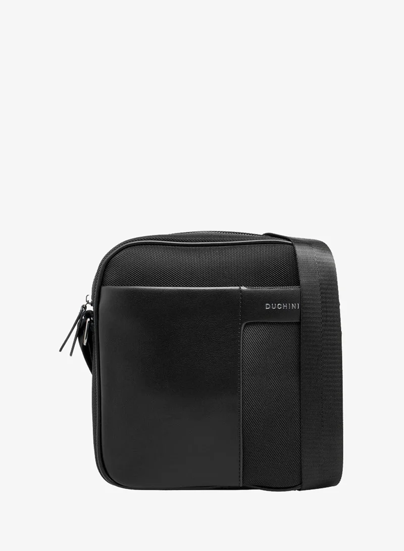 دوتشيني Men Textured Crossbody Bag