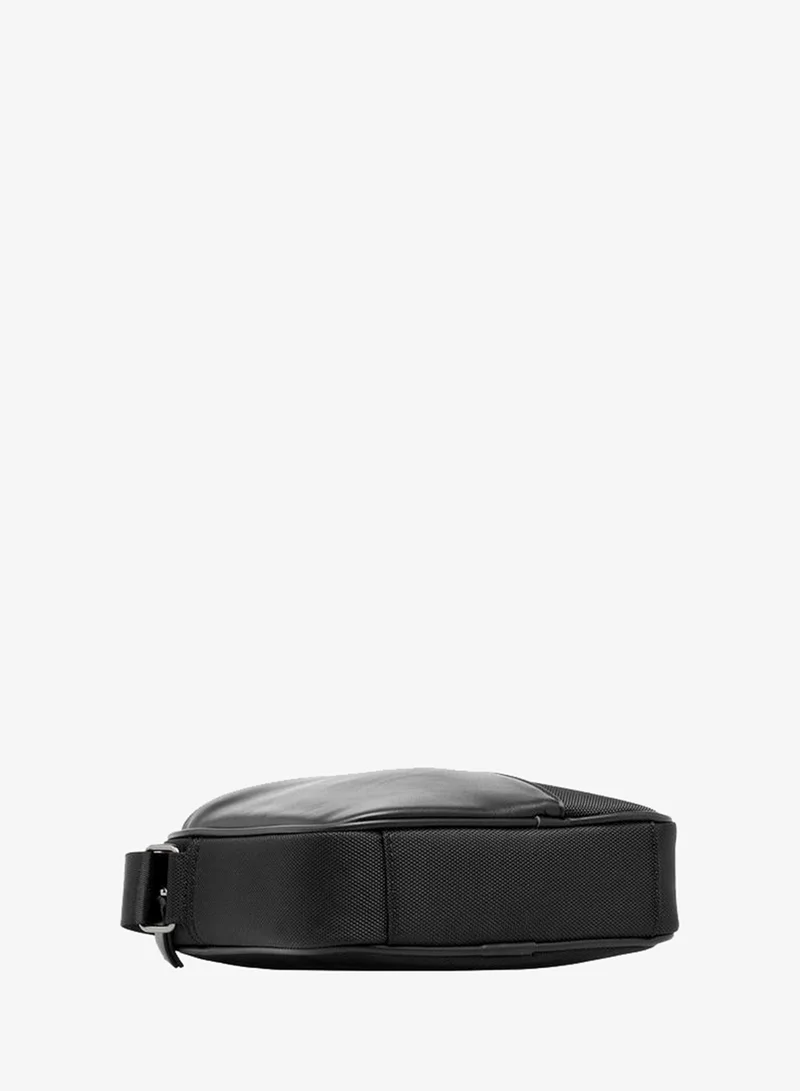 Duchini BLACK Men Textured Crossbody Bag for Men | Best Price UAE