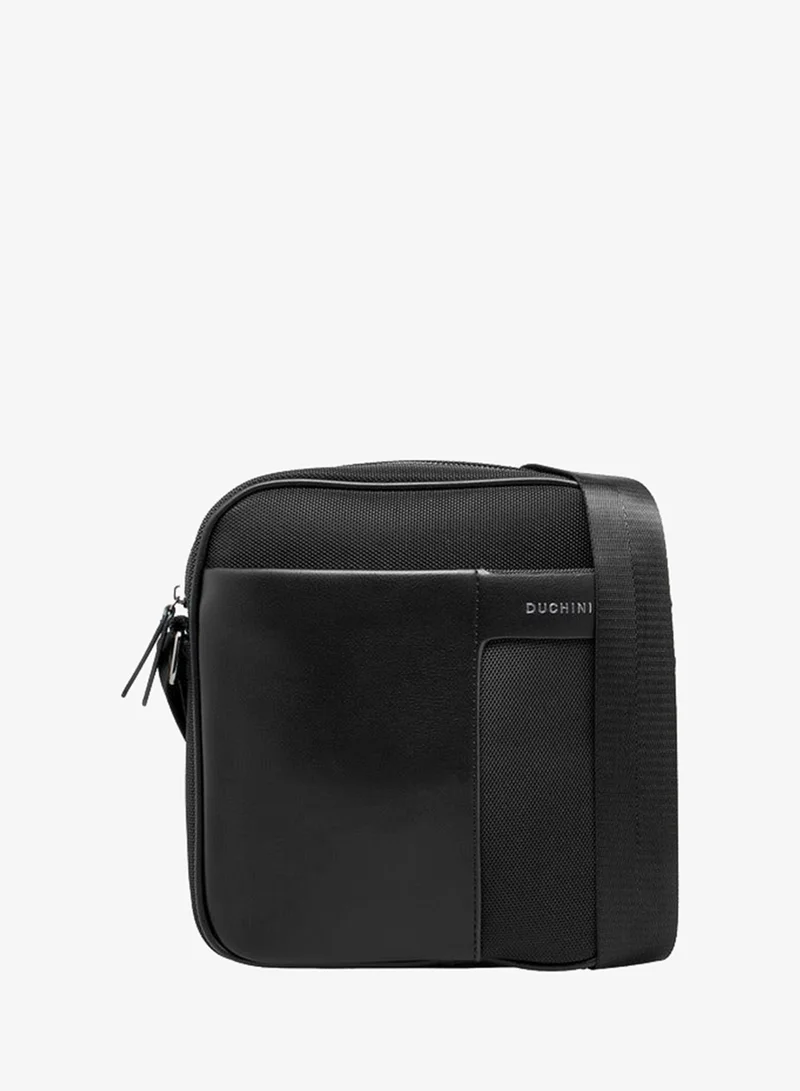دوتشيني Men Textured Crossbody Bag