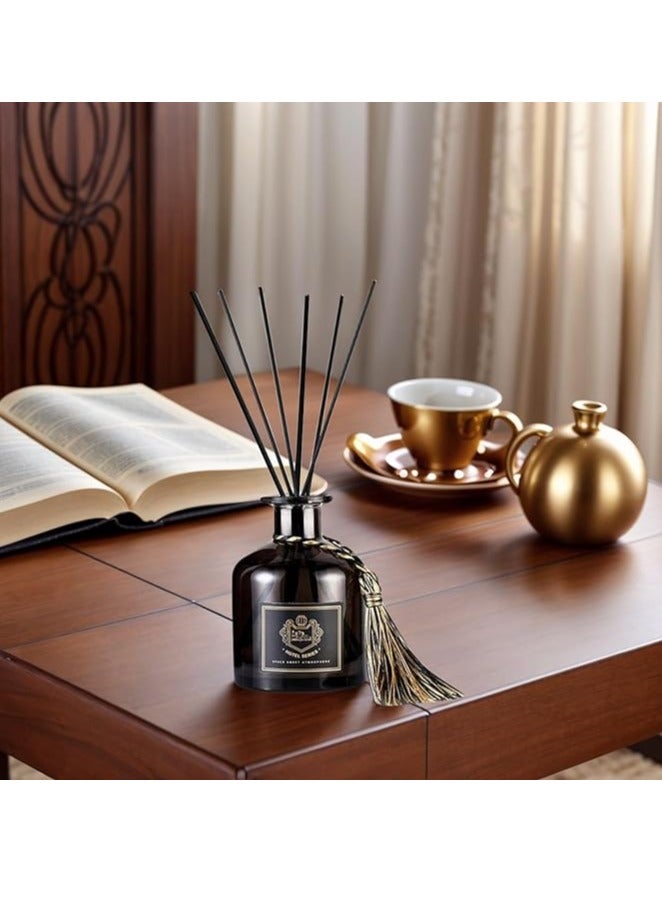 SKY-TOUCH 120ml Reed Diffuser Set Shangri-La Blended Fragrance Diffuser Air Fresheners Aromatherapy Diffusers for Home Bedroom Bathroom Office Decor  - Image 5