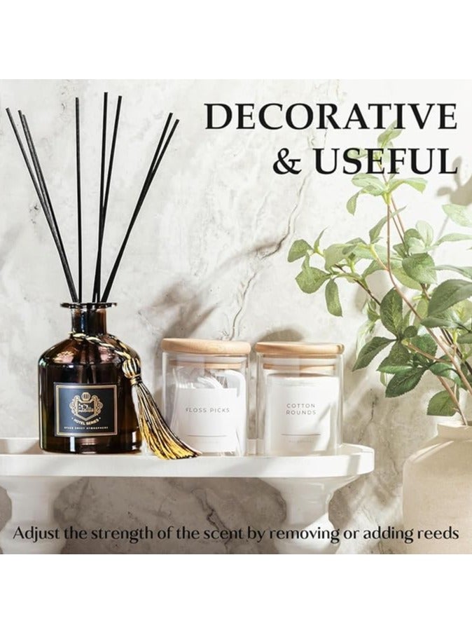 SKY-TOUCH 120ml Reed Diffuser Set Shangri-La Blended Fragrance Diffuser Air Fresheners Aromatherapy Diffusers for Home Bedroom Bathroom Office Decor  - Image 3