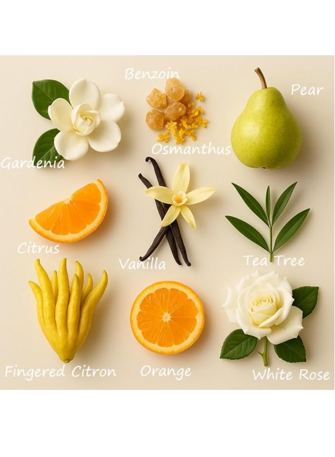 120ml Reed Diffuser Set Shangri-La Blended Fragrance Diffuser Air Fresheners Aromatherapy Diffusers for Home Bedroom Bathroom Office Decor - Image 3