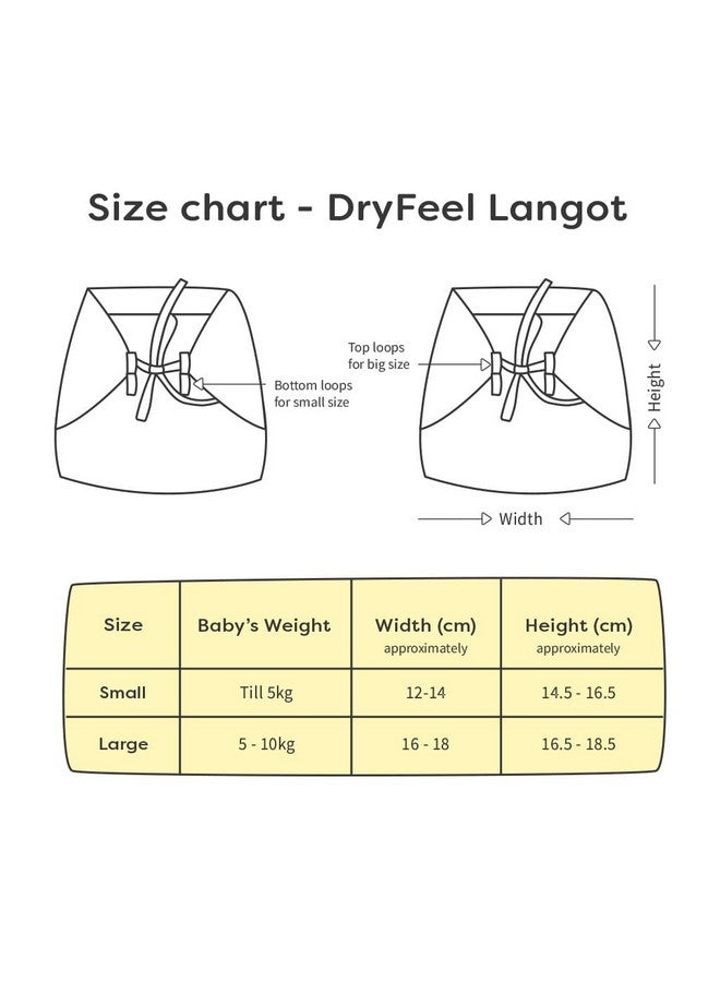 سوبربوتمز حفاضات Superbottoms First Love Dryfeel Langot للأطفال حديثي الولادة | حفاضات لا فوضى لا فوضى | حشوة قطنية فاخرة (بدون إسفنجة) | فائقة النعومة | وقت خالٍ من الفوضى بدون حفاضات | 0-9 أشهر | (مطبوعة، عبوة من 6 قطع، صغيرة). - Image 5