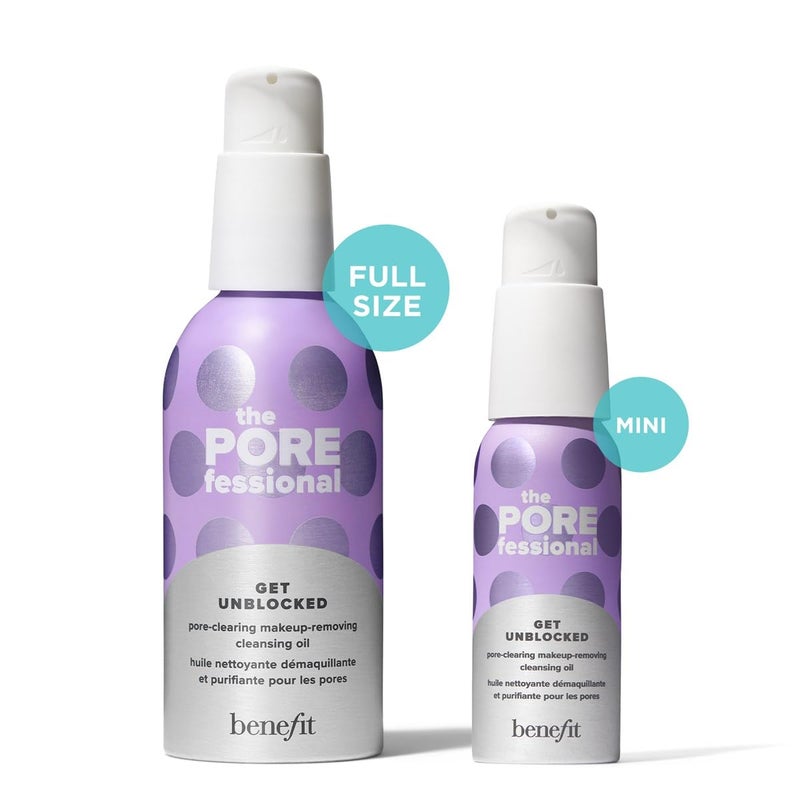 Benefit Cosmetics Mini The POREfessional Get Unblocked Makeup-Removing Cleansing Oil 1.5 oz / 45 mL - Image 3