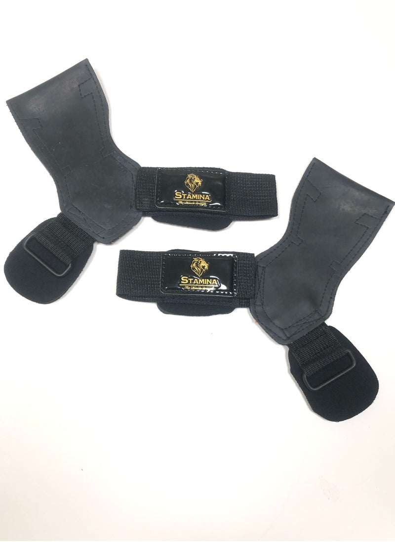 Stamina Heavy Weight Lifting Grippers -Stamina the Ultimate Strength-Black Color-Adjustable Velcro strip  - Image 4