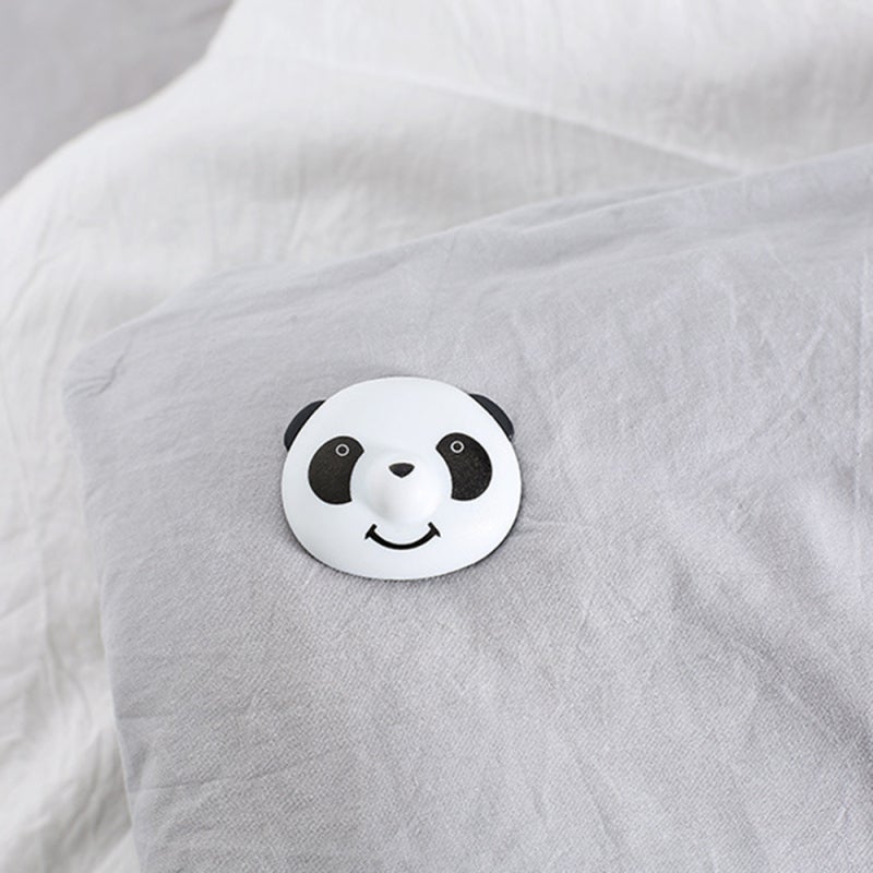 Magnetic Pins: Smiling Face & Style 1 Secure Duvet Fasteners - Easy Installation Versatile Bedding Accessories for Home Organization - Image 3