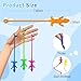 Genuvi Sticky Hands Bulk 36PCS Kids Party Favors Lizard Shape Stretchy Sticky Hand Fidget Toys Kids Goodie Bag Stuffers Treasure Box Toys for Classroom Prizes Birthday Party Supplies Easter Egg Fillers - Image 4