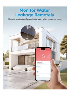 SYOSI Water Leak Sensor, Water Sensor, Wireless Water Leak Detector with App Notifications, Flood Detection for Smart Home, Water Alarm for Kitchen Bathroom Basement, Requires Zigbee Gateway/Hub  - Image 4