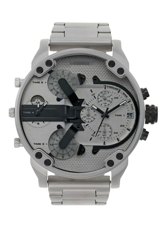 Stainless Steel Chronograph Wrist Watch - Image 1