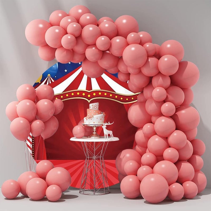 Laeacco لاياكو 72x72 قدم خيمة سيرك خلفية دائرية حمراء سيرك كرنفال خلفية دائرية خيمة كبيرة حمراء مخططة بالون نجمة خلفية تصوير لحفلة استقبال المولود الجديد عيد ميلاد الأطفال لبوث الصور - Image 5