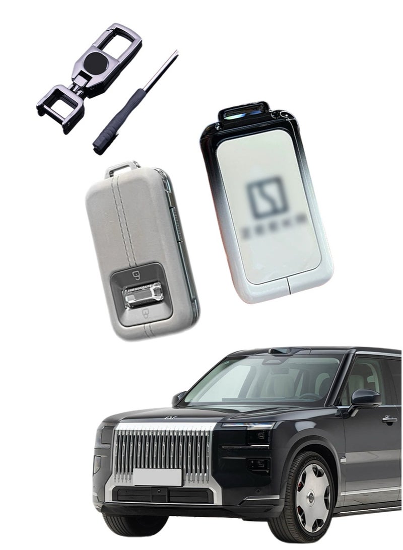 غطاء حماية مفتاح السيارة Zeekr ، مناسب لحماية مفتاح السيارة Zeekr 9X الجديدة لعام 2025 ، ومكافحة السقوط ، ومقاومة للارتداء ، ومثالية لجميع الأشياء الشاملة ، ومطابقة دقيقة - Image 1