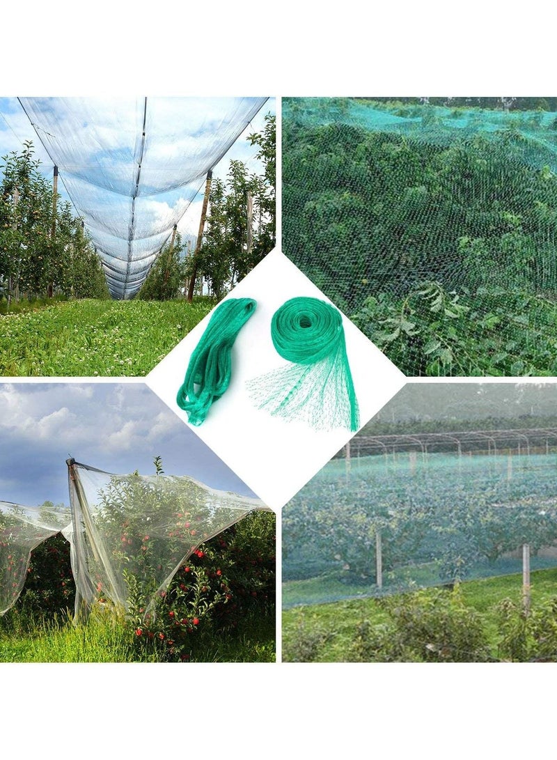 Garden Reusable Anti Bird Protection Mesh Netting Protect Seedlings Plants Flowers Fruit Green 4 x 10M