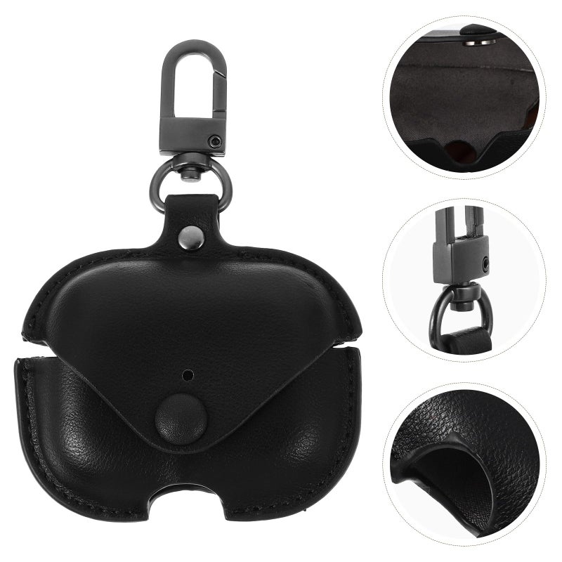 Creative PU Leather Earphone Case Protector Cover For Secure Storage Comfortable Touch - Image 4