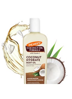 Palmer's Coconut Oil Formula Body Oil, Body Moisturizer with Green Coffee Extract, Bath Oil for Dry Skin, 8.5 Ounces