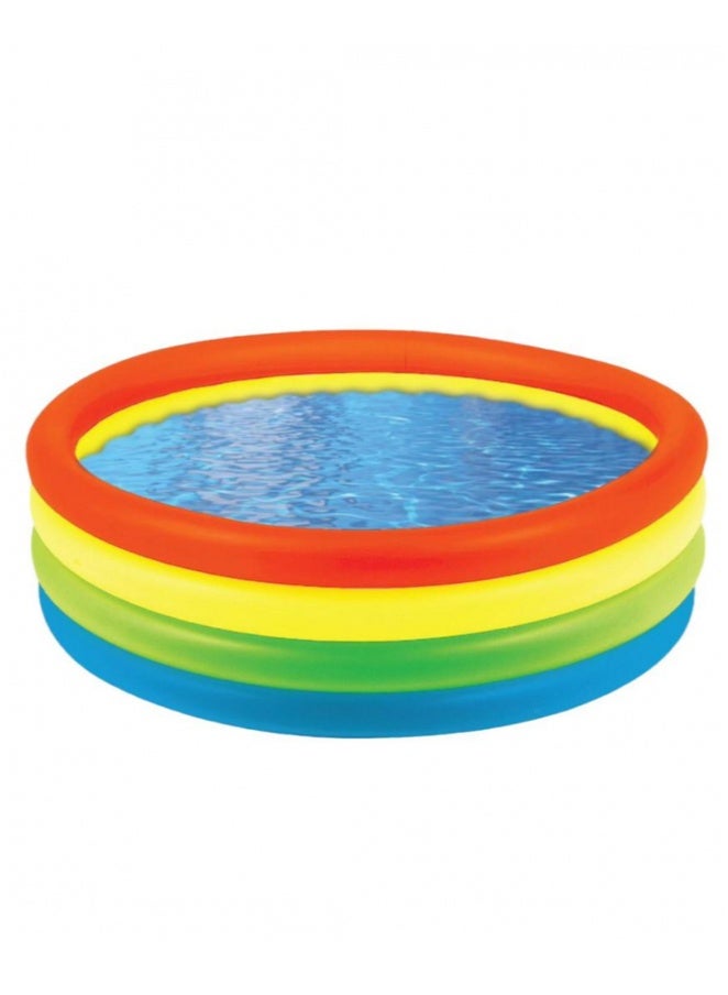 كادي ون حوض سباحة جانبي ناعم قابل للنفخ مقاس 40x150 سم، مسبح أطفال - Image 2