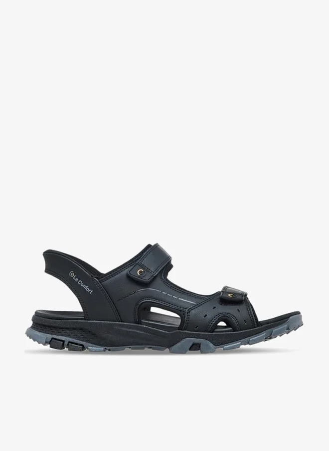 لو كونفورت Men Hook & Loop Comfort Sandals