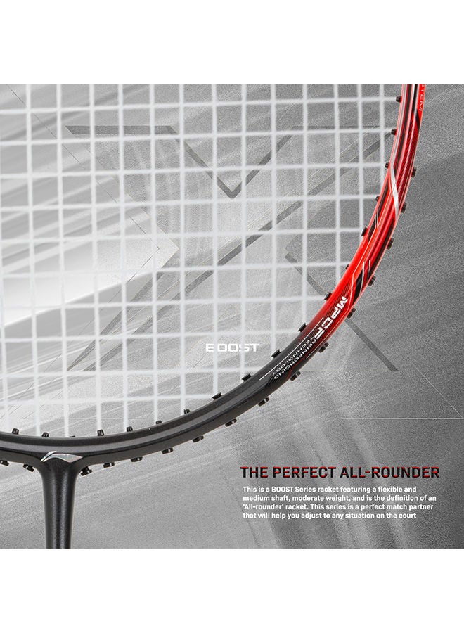 Li-Ning 3D Calibar X Boost Badminton Racket - Red/Black (Strung) - Image 5