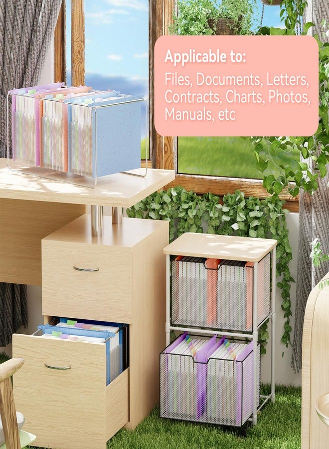 ANSOOK Wheat Straw Large Capacity Hanging File Folders Letter Size,7 Expansion 1.2" Accordion Pockets,3 Pack File Cabinet Folders with Tabs, Natural Colored File Folders for Home and Office Bulk File - Image 5